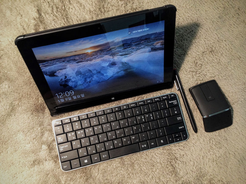 잘 가라. Thinkpad 10.